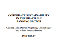 Image of CORPORATE SUSTAINABILITY IN THE BRAZILIAN BANKING SECTOR