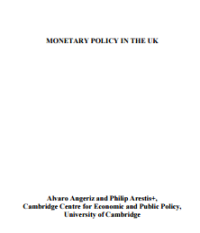 Image of MONETARY POLICY IN THE UK