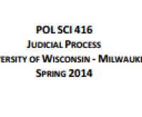 Image of JUDICIAL PROCESS