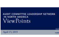 Image of AUDIT COMMITTEE LEADERSHIP NETWORK IN NORTH AMERICA ViewPoints