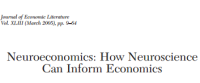 Image of Neuroeconomics: How Neuroscience Can Inform Economics