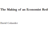 Image of The Making of an Economist Redux