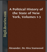 Image of A POLITICAL HISTORY OF THE STATE OF NEW YORK