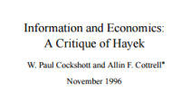 Image of Information and Economics: A Critique of Hayek