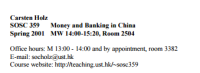 Image of Money and Banking in China