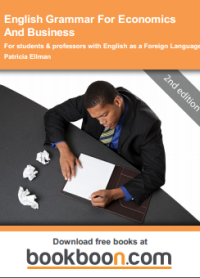 Image of English Grammar For Economics And Business