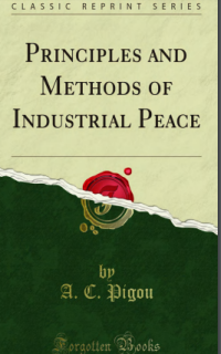 Image of PRINCIPLES AND METHODS OF INDUSTRIAL  PEACE