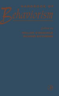Image of Handbook of Behaviorism
