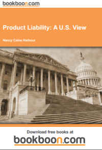 Image of PRODUCT LIABILITY : A U. S VIEW