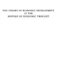 Image of THE THEORY OF ECONOMIC DEVELOPMENT