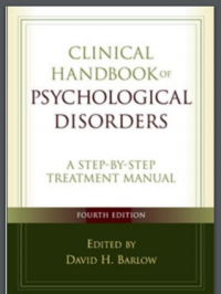 Image of CLINICAL HANDBOOK OF PSYCHOLOGICAL DISORDERS
