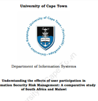 Image of Understanding the effects of user participation in Information Security Risk Management: A comparative study of South Africa and Malawi
