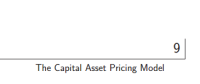 Image of The Capital Asset Pricing Model