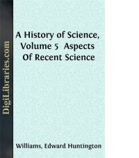 Image of A HISTORY OF SCIENCE Aspects Of Recent Science