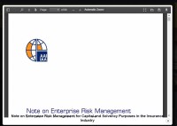 Image of Note on Enterprise Risk Management for Capital and Solvency Purposes in the Insurance Industry