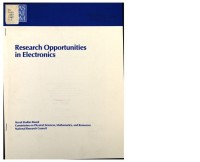 Image of Research Opportunities in Electronics (1987)