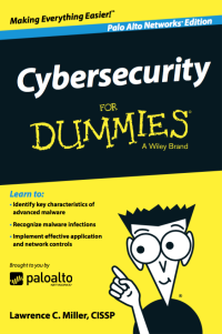 Image of CYBERSECURITY FOR DUMMIES: PALO ALTO NETWORKS EDITION