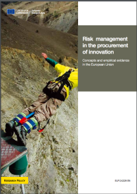 Image of Risk management
in the procurement of innovation
Concepts and empirical evidence
in the European Union
Expert Group Report