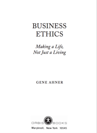Image of BUSINESS ETHICS
