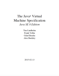Image of The Java® Virtual Machine Specification Java SE 8 Edition