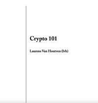 Image of Crypto 101
