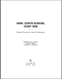 Image of MAKING COGNITIVE-BEHAVIORAL THERAPY WORK
