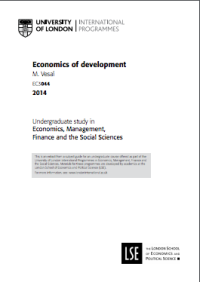 Image of Economics of development