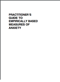 Image of PRACTITIONER' S GUIDE TO EMPIRICALLY BASED MEASURES OF ANXIETY