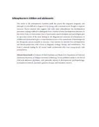 Image of Schizophrenia in children and adolescents