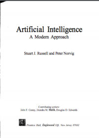 Image of Artificial Intelligence A Modern Approach