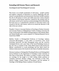 Image of Extending Self - Esteem Theory and Research