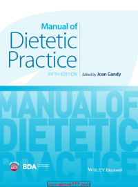 Image of Manual of Dietetic Practice Fifth Edition