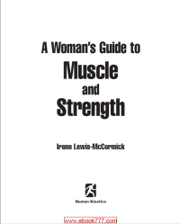 Image of A Woman’s Guide to and Muscle Strength