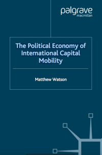 Image of The Political Economy of International Capital Mobility