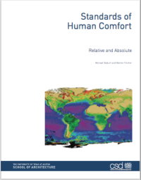 Image of STANDARDS OF HUMAN COMFORT: Relative & Absolute