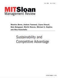 Image of Sustainability and Competitive Advantage