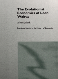 Image of THE EVOLUTIONIST ECONOMICS OF LÉON WALRAS