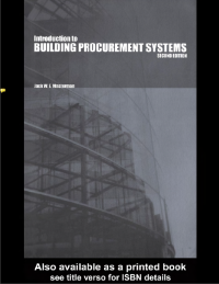 Image of An Introduction to Building Procurement