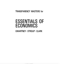 Image of ESSENTIALS OF ECONOMICS