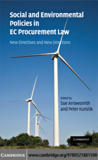 Image of SOCIAL AND ENVIRONMENTAL POLICIES IN EC PROCUREMENT LAW