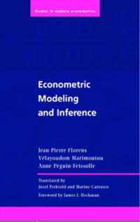 Image of ECONOMETRIC MODELING AND INFERENCEs