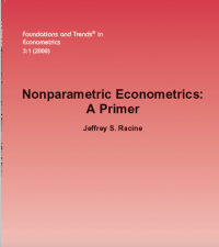 Image of Nonparametric Econometrics: A Primer ￼