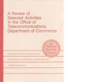 Image of A Review of Selected Activities in the Office of Telecommunications, Department of Commerce