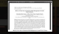 Image of Effects of Firm Size on Enterprise Risk Management of Listed Firms in Kenya
