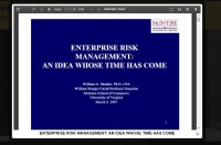 Image of ENTERPRISE RISK MANAGEMENT AN IDEA WHOSE TIME HAS COME