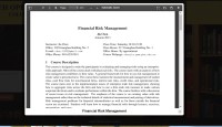 Image of Financial Risk Management