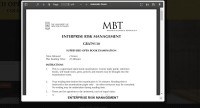 Image of ENTERPRISE RISK MANAGEMENT