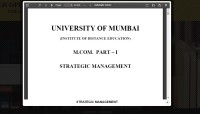 Image of STRATEGIC MANAGEMENT