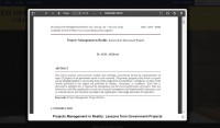 Image of Projects Management in Reality: Lessons from Government Projects