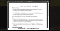 Image of Potential Benefits of Enterprise Risk Management